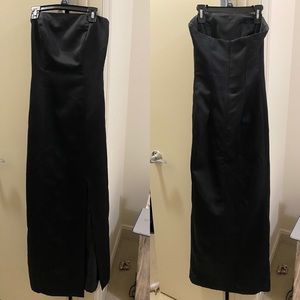 Strapless Black Dress